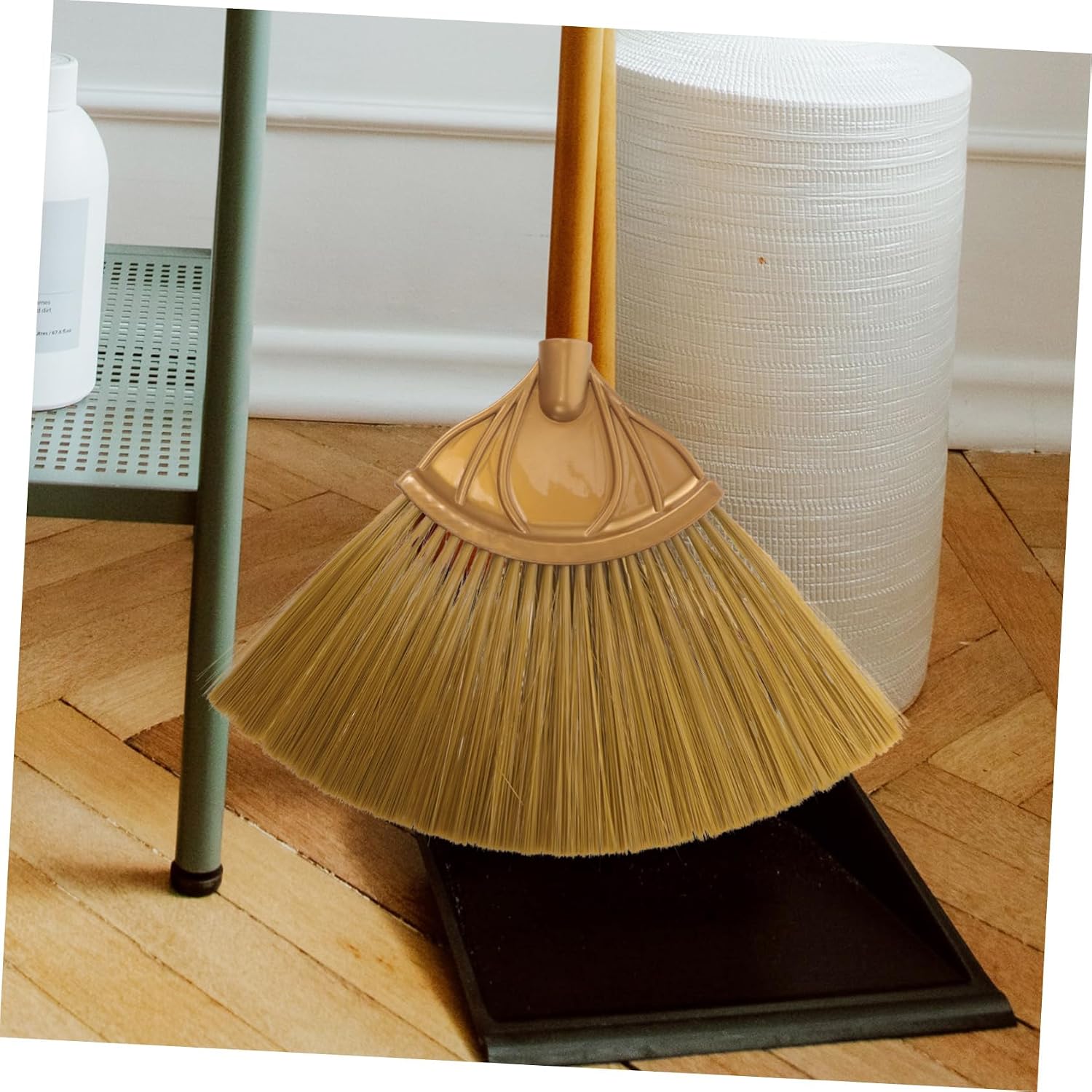Broom Replacement Sweeper Head for Stiff Bristle Brush Broom Head for Home Cleaning