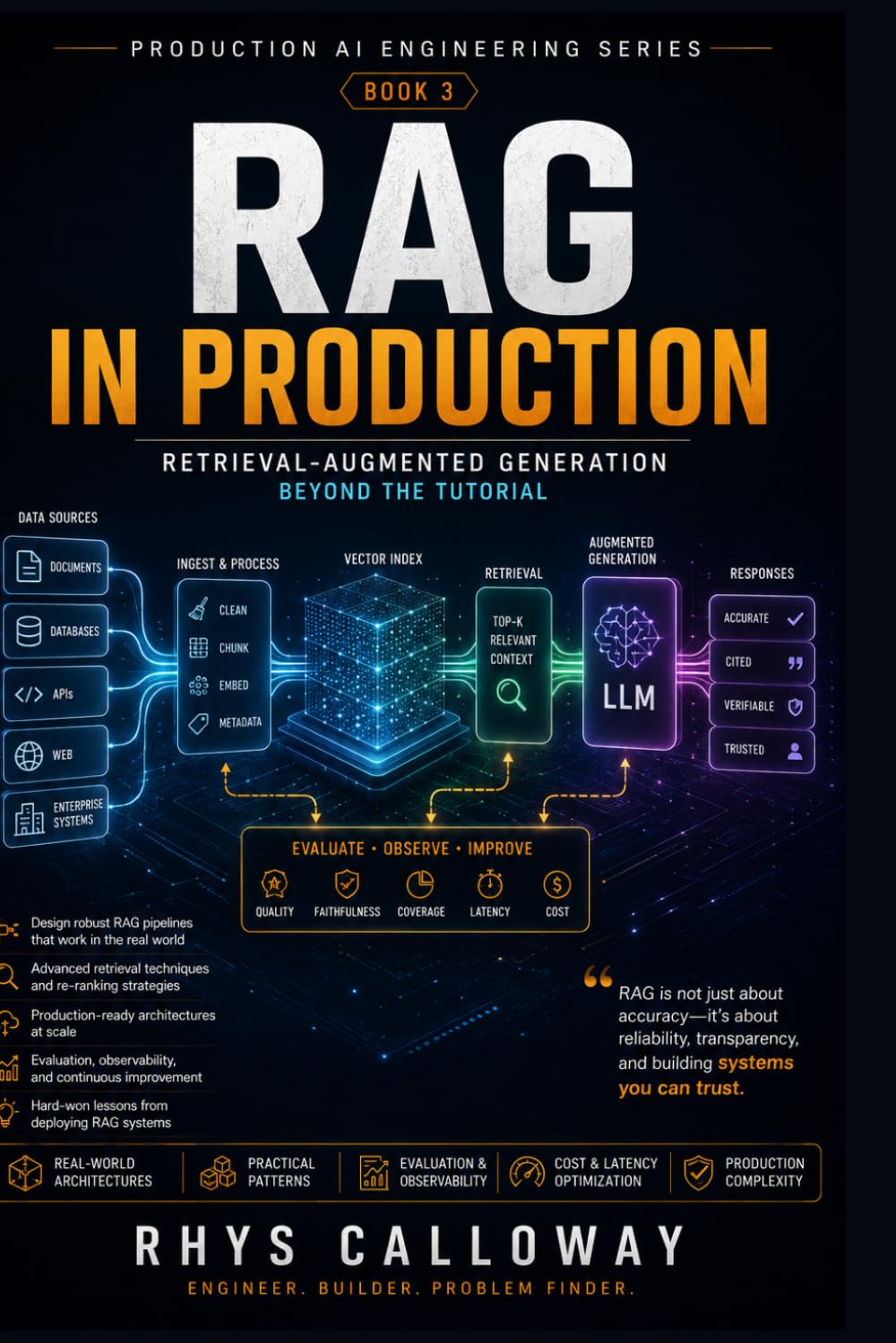 RAG in Production: Retrieval-Augmented Generation Beyond the Tutorial (Production AI Engineering Series)