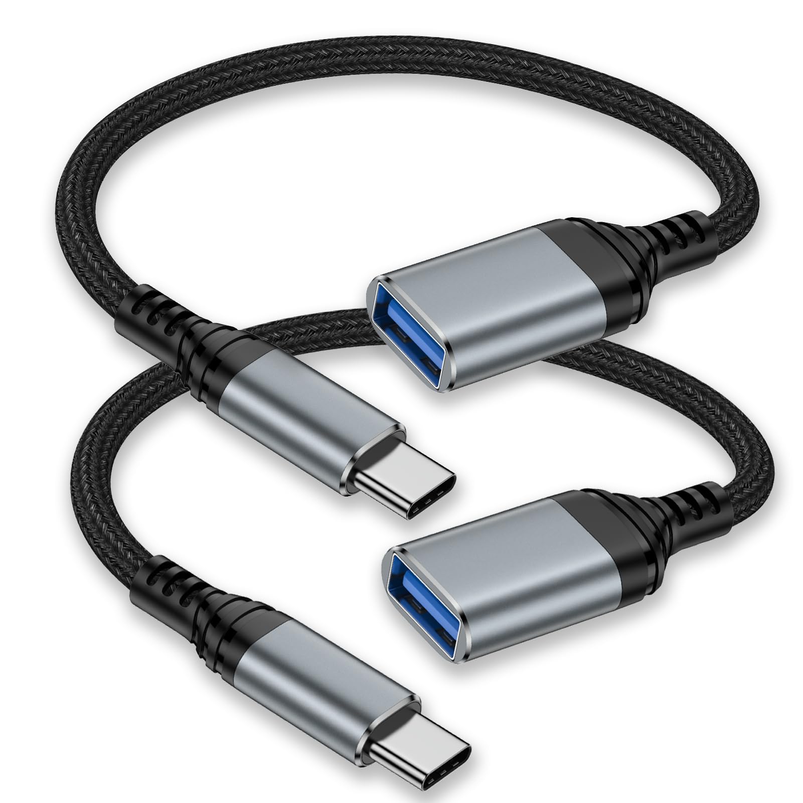 Adaptador USB C a USB de 5 Gbps transferencia rápida OTG para Android y cámara 8