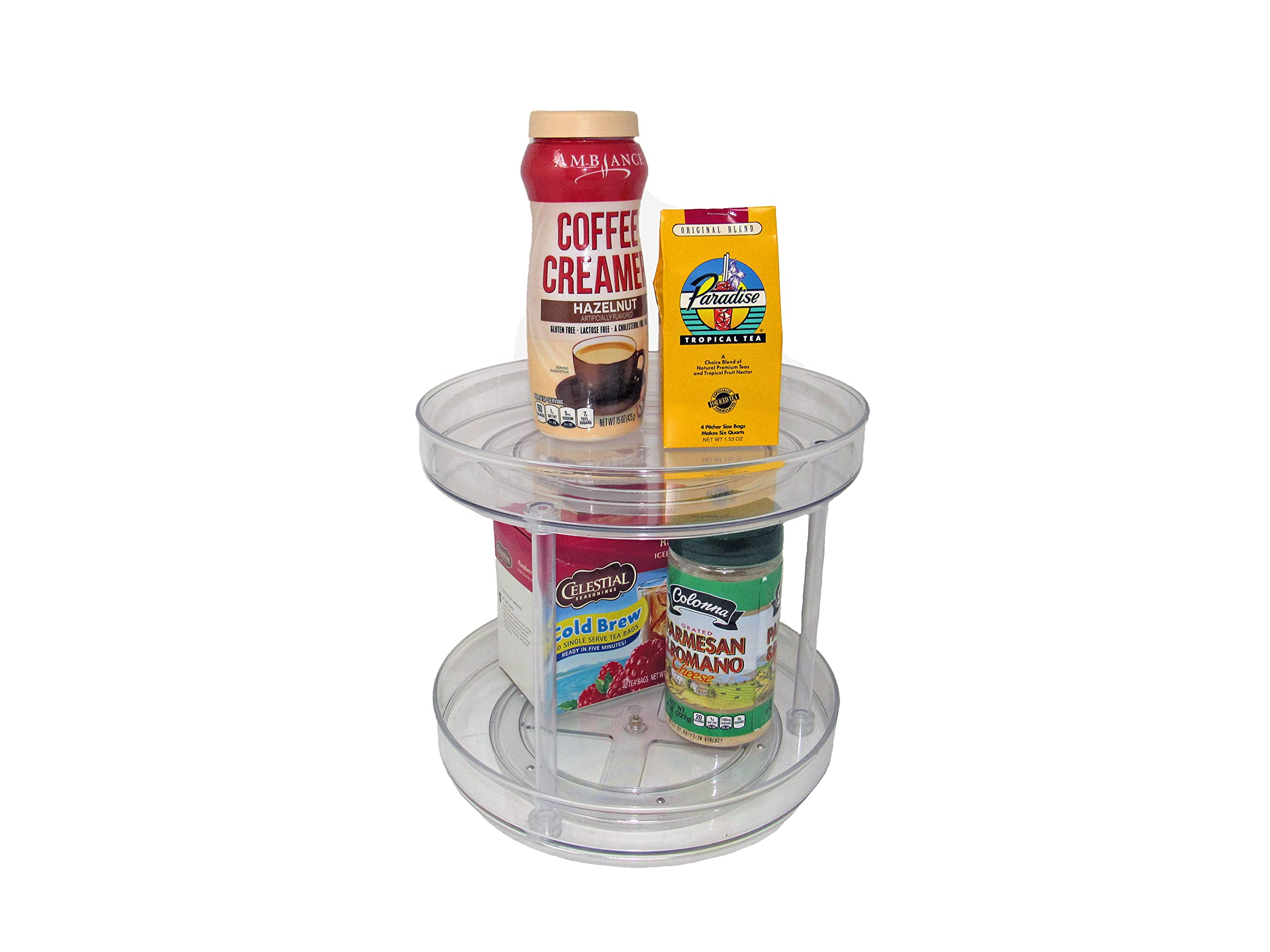 Organiseur de platine Lazy Susan parfait pour ranger les épices en cuisine