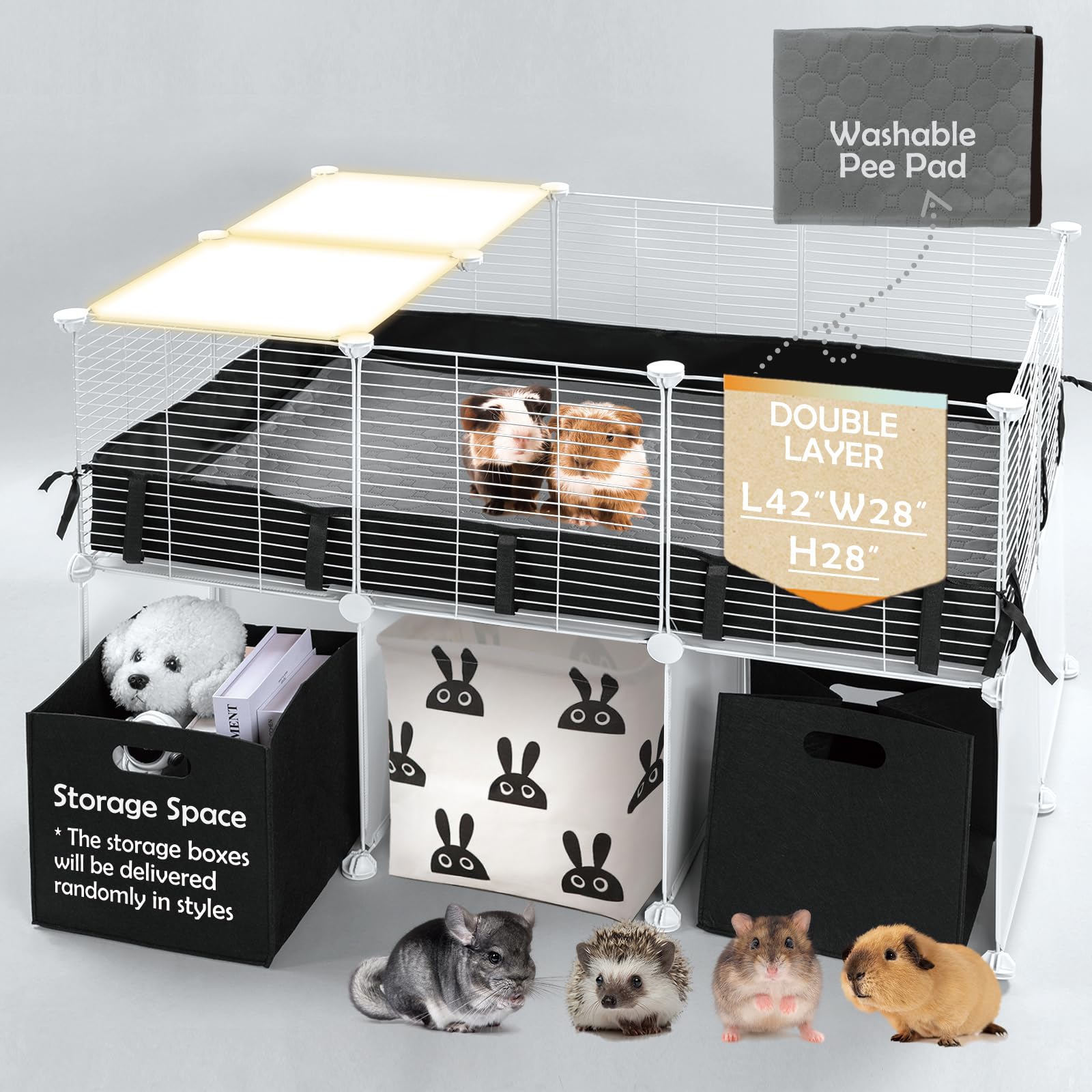 MEEXPAWS Guinea Pig Cage