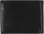 Steve Madden Men's Leather Rfid Blocking Extra Capacity ID Window Wallet