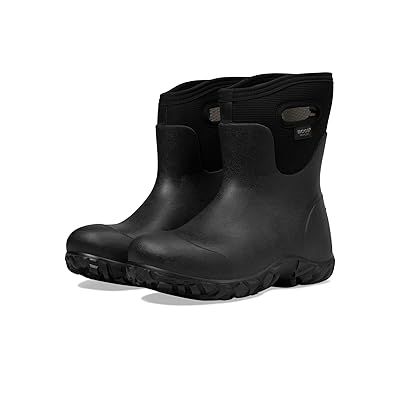 Bogs Workman Mid Soft Toe Cowboy Boots Black