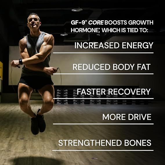 GF9 Core | Natural HGH Support | Healthy Aging | Performance