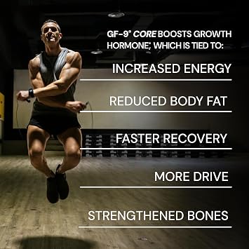GF9 Core | Natural HGH Support | Healthy Aging | Performance