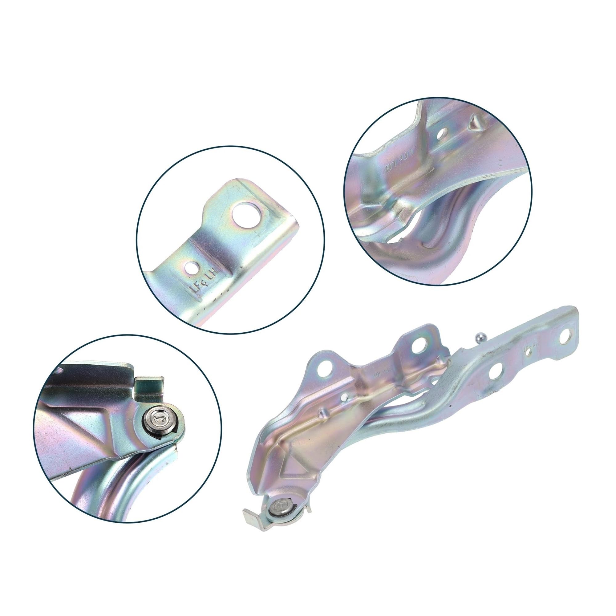 Cerniera Cofano Per Hyundai Per Sonata 2015-2019 79120C1000 Coppia Staffa Cofano Anteriore