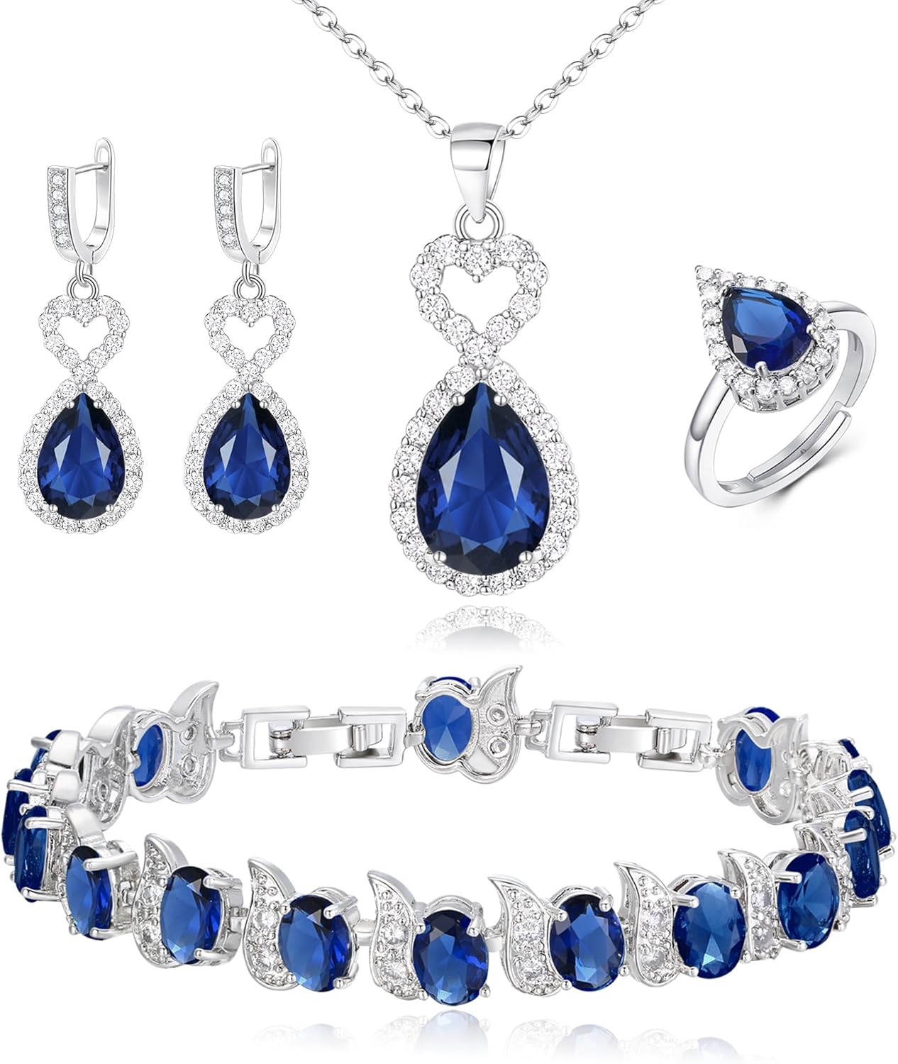 Heart-Sapphire Color