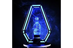 Sparkling Bottle Service LED Shelf