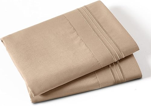 Miniatura 7 de P Pothuiny Fundas de almohada 100 % microfibra, fundas de almohada súper suaves de 20 x 30 pulgadas, juego de 2 fundas de almohada estándar  Queen,