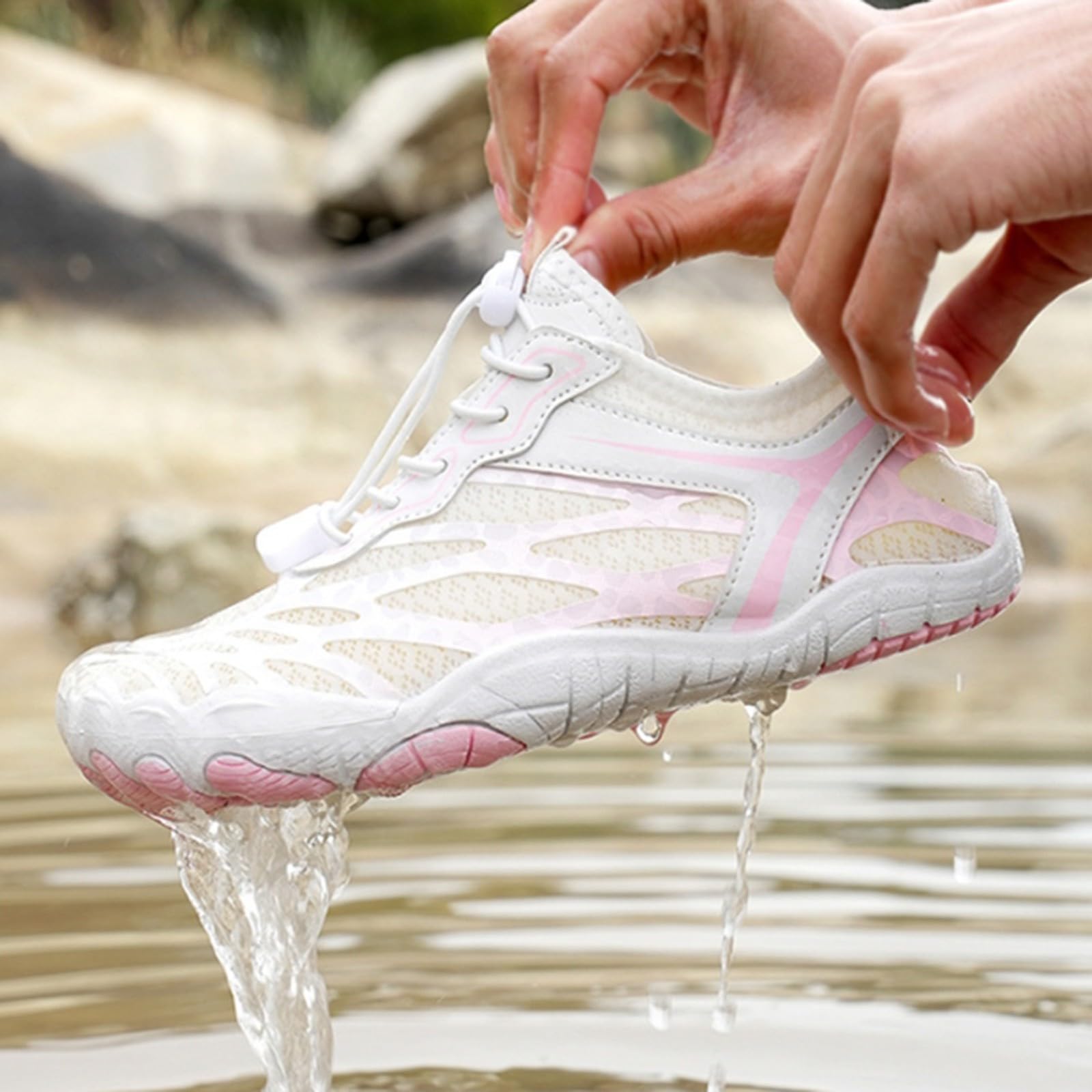 Générique Scarpe E Sport Uomo Scarpe Acquatiche per Donne e Uomini Spiaggia a piedi Nudi Sport all'aperto Estate Escursionismo Escursionismo Escursionismo Running Donna