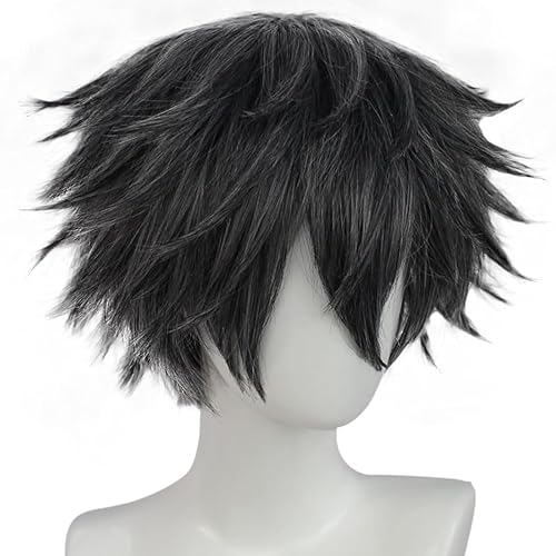 Miniatura 75 de Anogol peluca color blanco plateado Tokio Ghoul Tokio Guru Kaneki Ken para fiesta de Cosplay