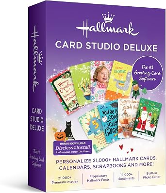 Hallmark Card Studio Deluxe - New version!