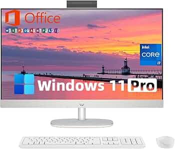 Amazon.com: HP 27-inch All-in-One Desktop PC - FHD Display, 13th