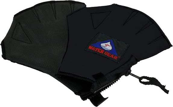 Water Gear All Neoprene Fingerless Force Gloves - 50% More Resistance