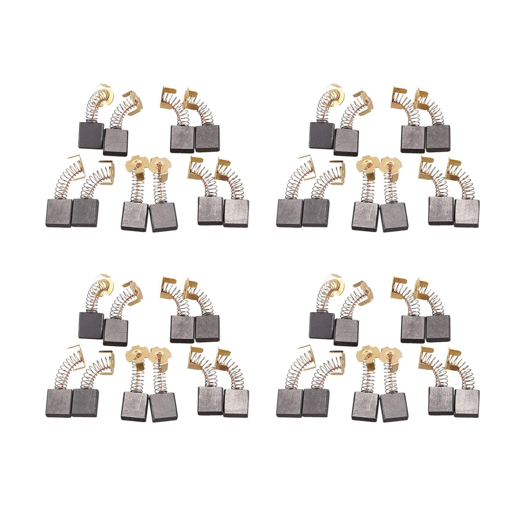 Jnchdghwa As Shown 40 Pcs Power Tool Carbon Brushes 18 X 16 X 7Mm Cb203 For