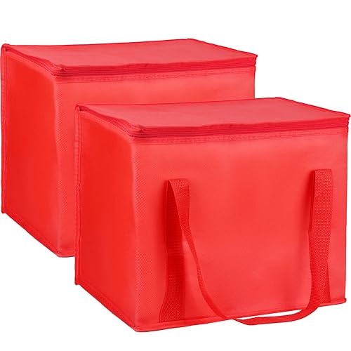 CIVJET Bolsas de compras aisladas para comestibles, bolsa de mano reutilizable XL para viajes, enfriador de alimentos Doordash bolsa de entrega
