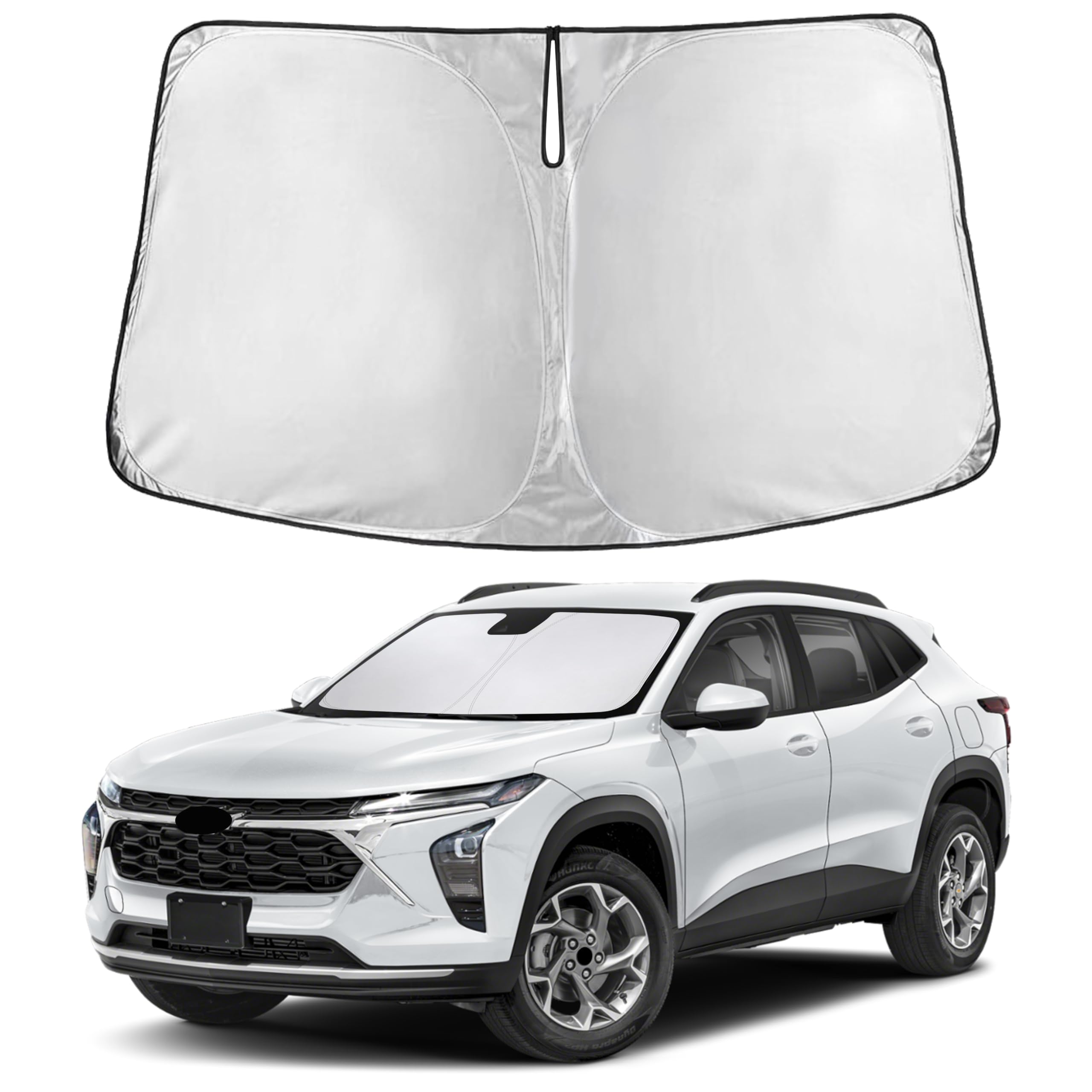 EcoNour Windshield Sunshade Compatible for Chevrolet Trax 2024 2025 2026