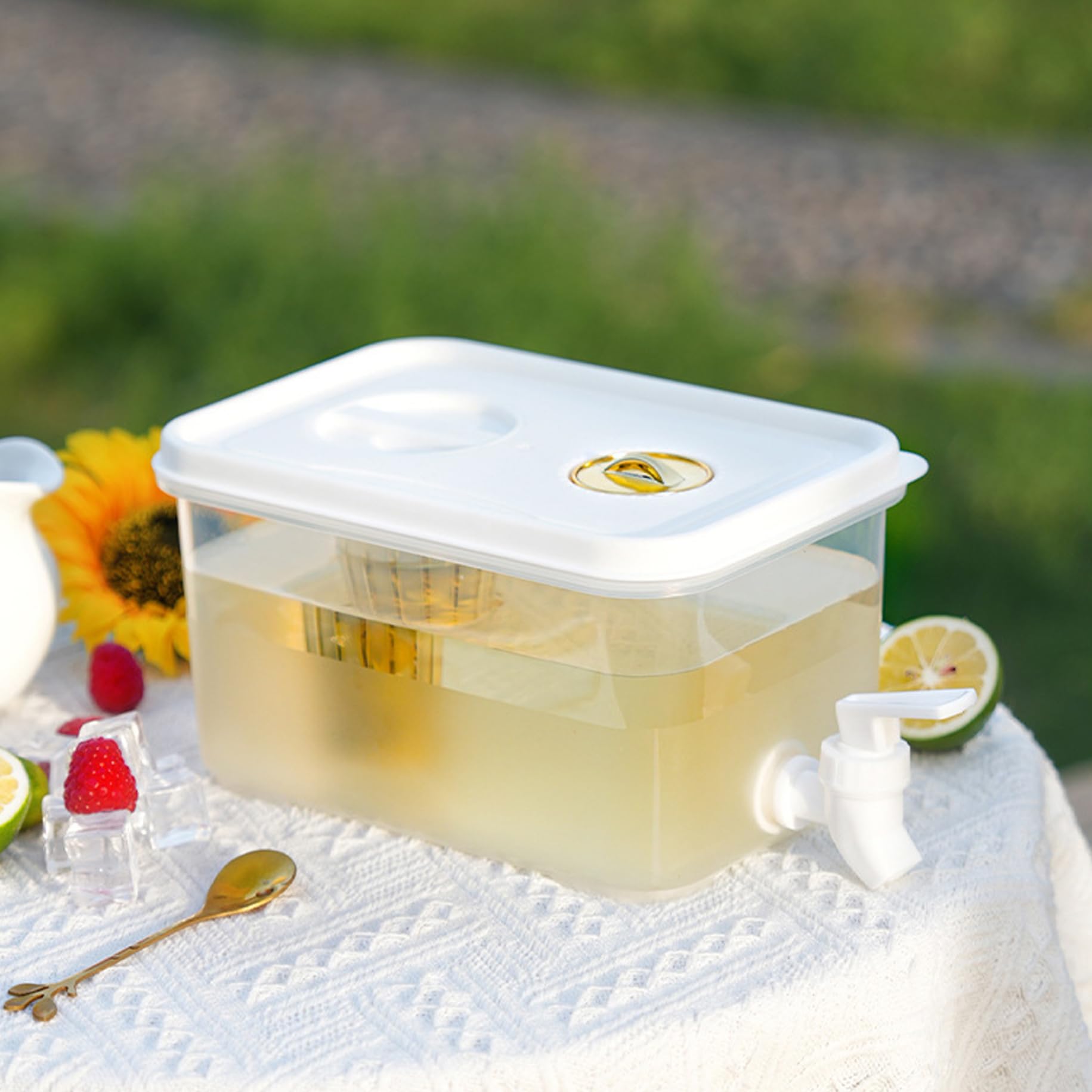 Dispensador de Bebidas para Frigorífico 10L Grifo Antigoteo