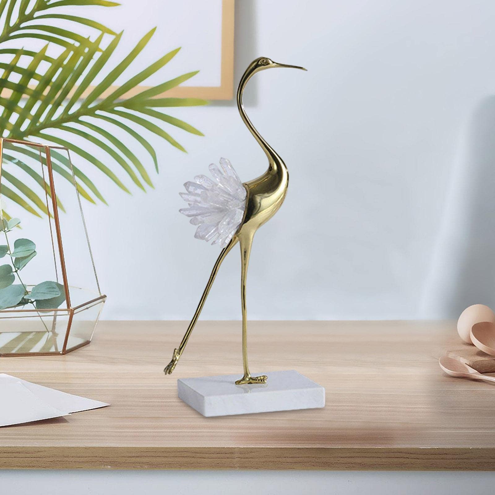 Estatua de de Latón con de Lujo Moderno, Accesorios de Decoración para El Hogar, Decoración de Gabinetes de Sala de Estar, Estilo D, Individual