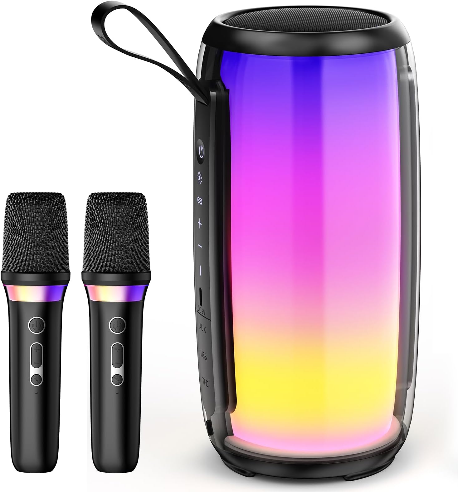 - JYX Portable Bluetooth Speaker (Colorful+2 Mics)