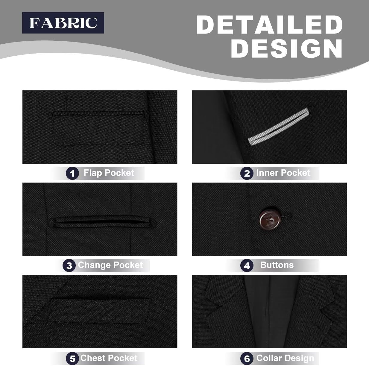 Men's Suits Slim Fit Casual Knit Blazer Sport Coats Suits Jacket Lightweight Wedding Business Party Two Buttons Men Blazer - Image 4