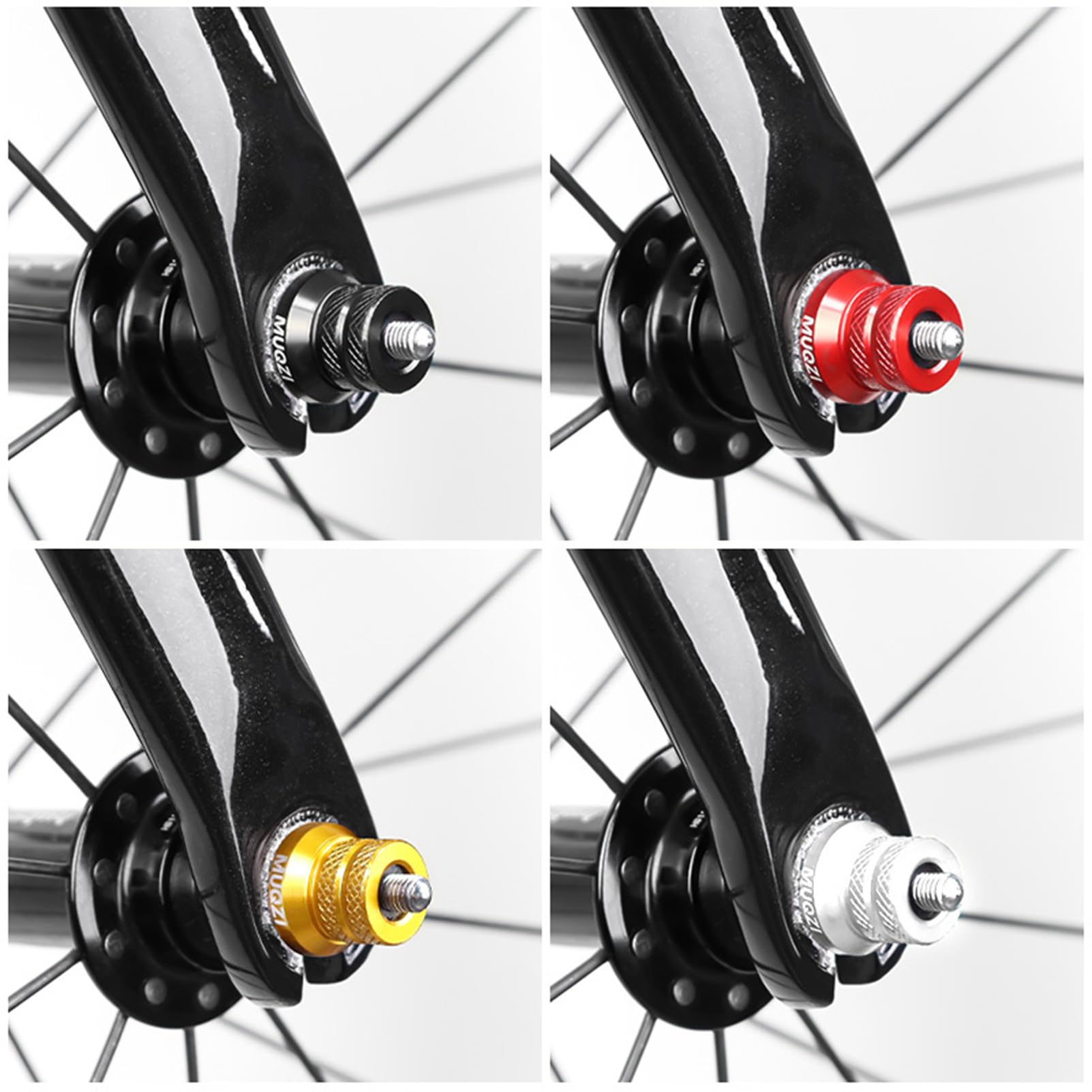 ◻️メンテ済 AXIS 2.0 622×17 フロントホイール クイック付 Amazon | 2個入り 自転車 クイック リリース ロッドナット ホイール