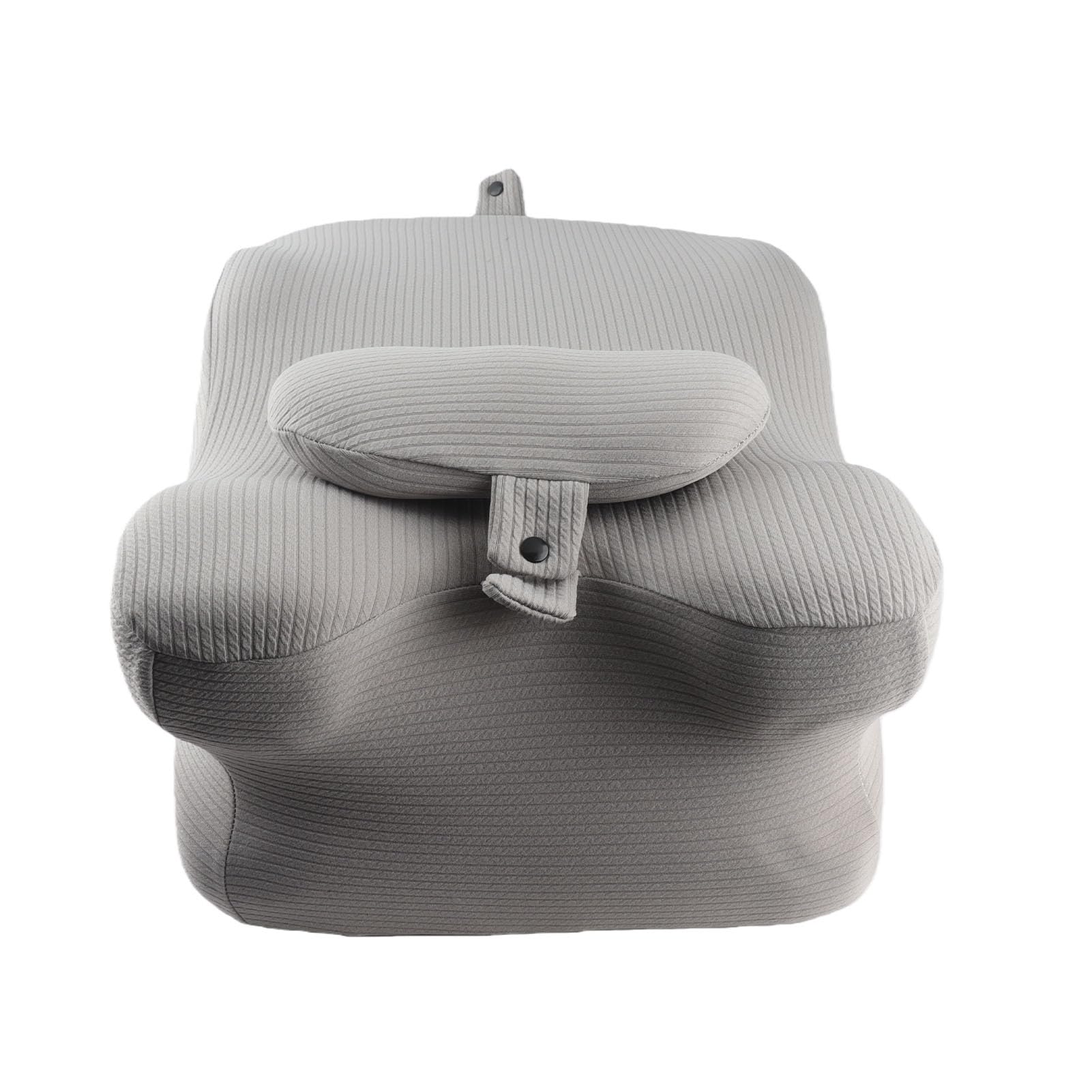 Almohada Ortopédica Viscoelástica, Cojín Elevador para Piernas, Soporte para Dormir Boca Abajo, Alivio del Dolor de Espalda