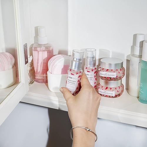 Miniatura 5 de Hanhoo - Aceite facial iluminador de sandía  Fórmula nutritiva e hidratante - Extracto de sandía y manzana (aceite facial diurno)