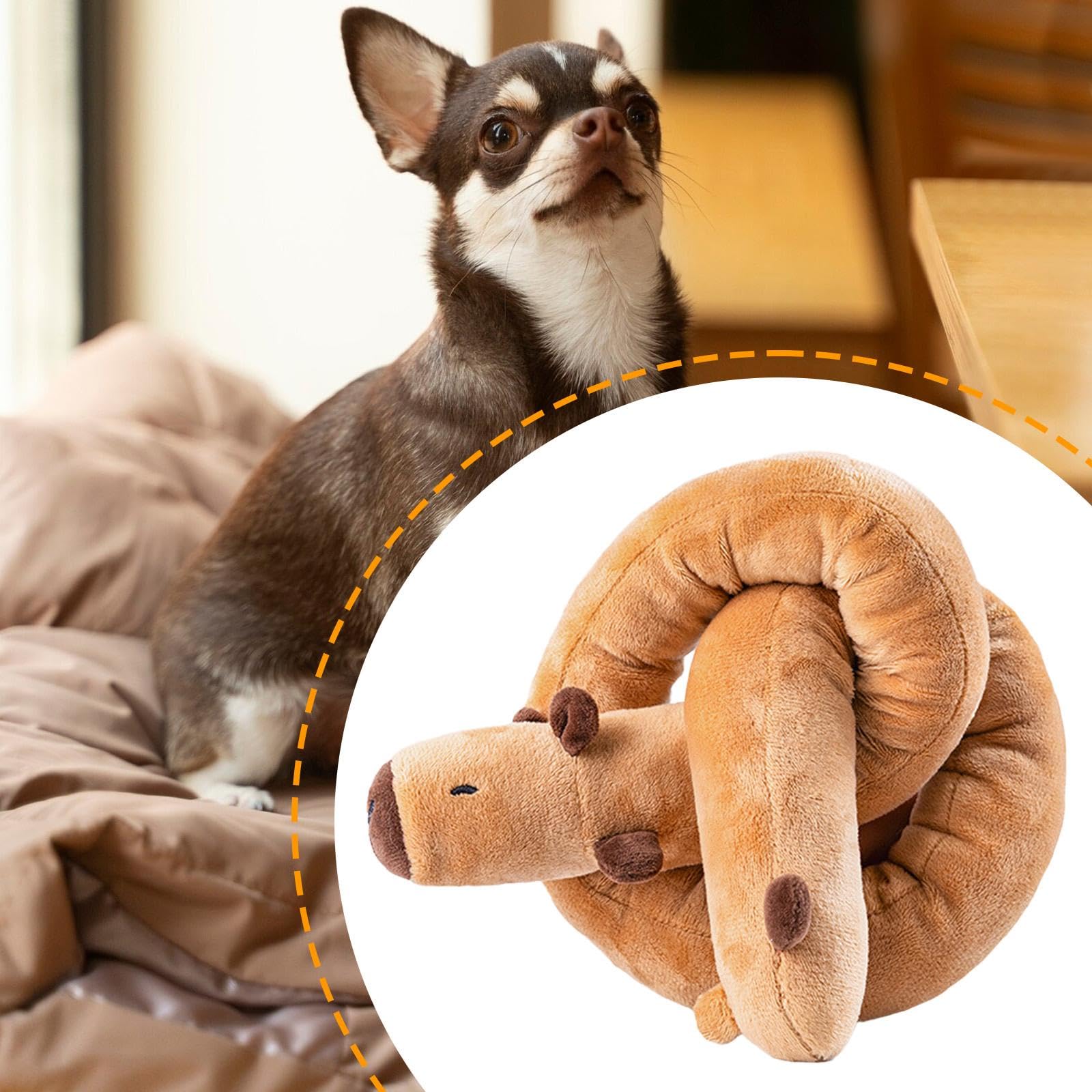 Colcolo Quietschendes Hundespielzeug, Kauspielzeug für drinnen und draußen, lustig, mittelgroß, groß, bequem, Haustierbedarf, Neuheit, Style C