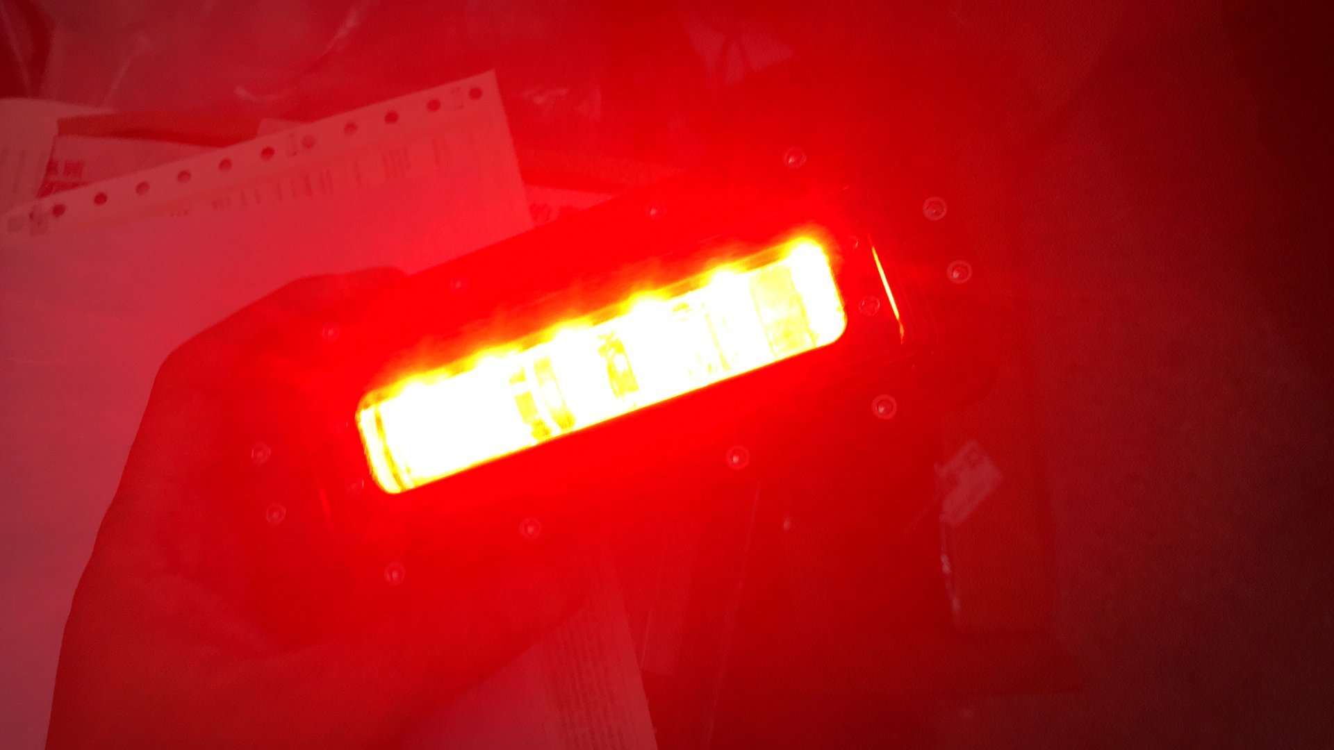 SXMA LED Work Light Reflektor LED High Power 6 ''do wszystkich wózków widłowych terenowych Wytrzymała maszyna do strefy bezpieczeństwa SUV Truck 1PC