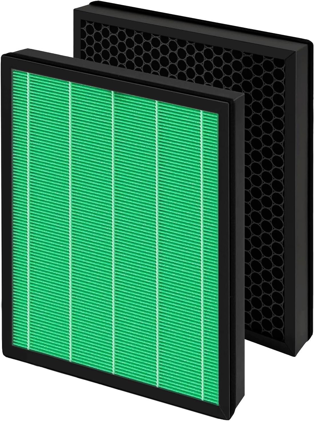 Airmega Max2 300 Filter Replacement, Compatible with Coway AIRMEGA Max2 300/300S Air Purifiers, True HEPA & Activated Carbon Filter, Part#AP-1515-FP, 1Set