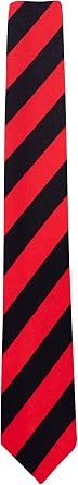 Man of Men Mens Fashion Striped Tie - Great for Weddings, Parties, Costumes, Halloween - Many Colors to Choose From