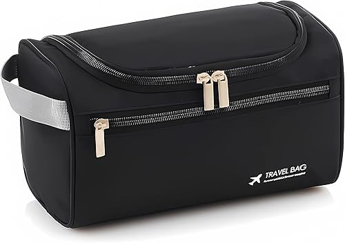 Neceser de viaje para hombre, bolsa de cosméticos de lona, kit de viaje, bolsa de viaje para artículos de tocador, bolsa de medicina, regalos, disponible en Yaxa El Salvador