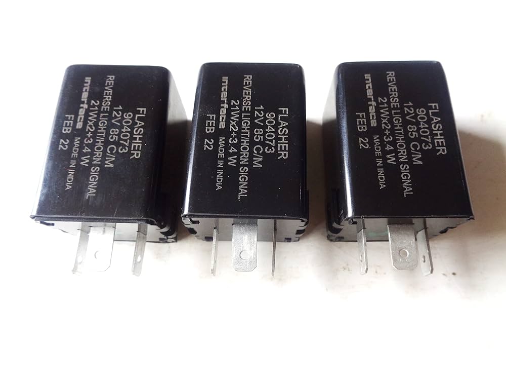 Amazon.com: Relay, 12 V Flasher, Set of 3 Pcs. (Part No. 40