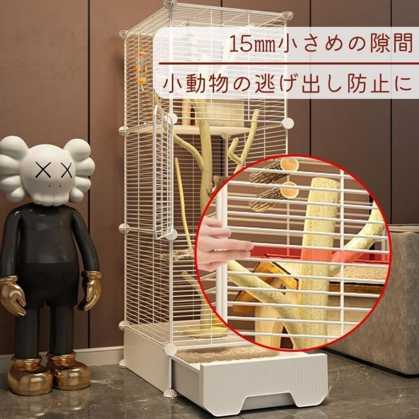 ふくろう ケージ 爬虫類など小動物に Amazon.co.jp: 給餌ケージ ボックス 爬虫類飼育水槽 爬虫類