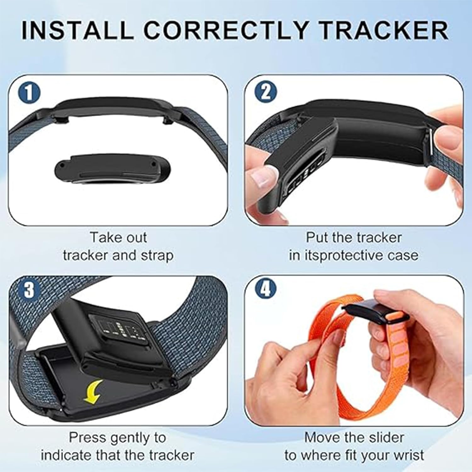 Lamshaw Compatible with WHOOP PEAK Bands with Case bands, Quick Release Stainless Steel Metal Strap with Folding Clasp Replacement Band Compatible with WHOOP 5.0 PEAK, LIFE MG, One, 4.0, 3.0