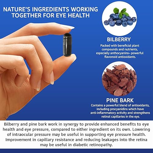 Miniatura 6 de Vision Defender BP y Vision Defender Omega Eye Care Bundle  Suplementos para los ojos para apoyar la salud ocular con arándano, corteza de pino,