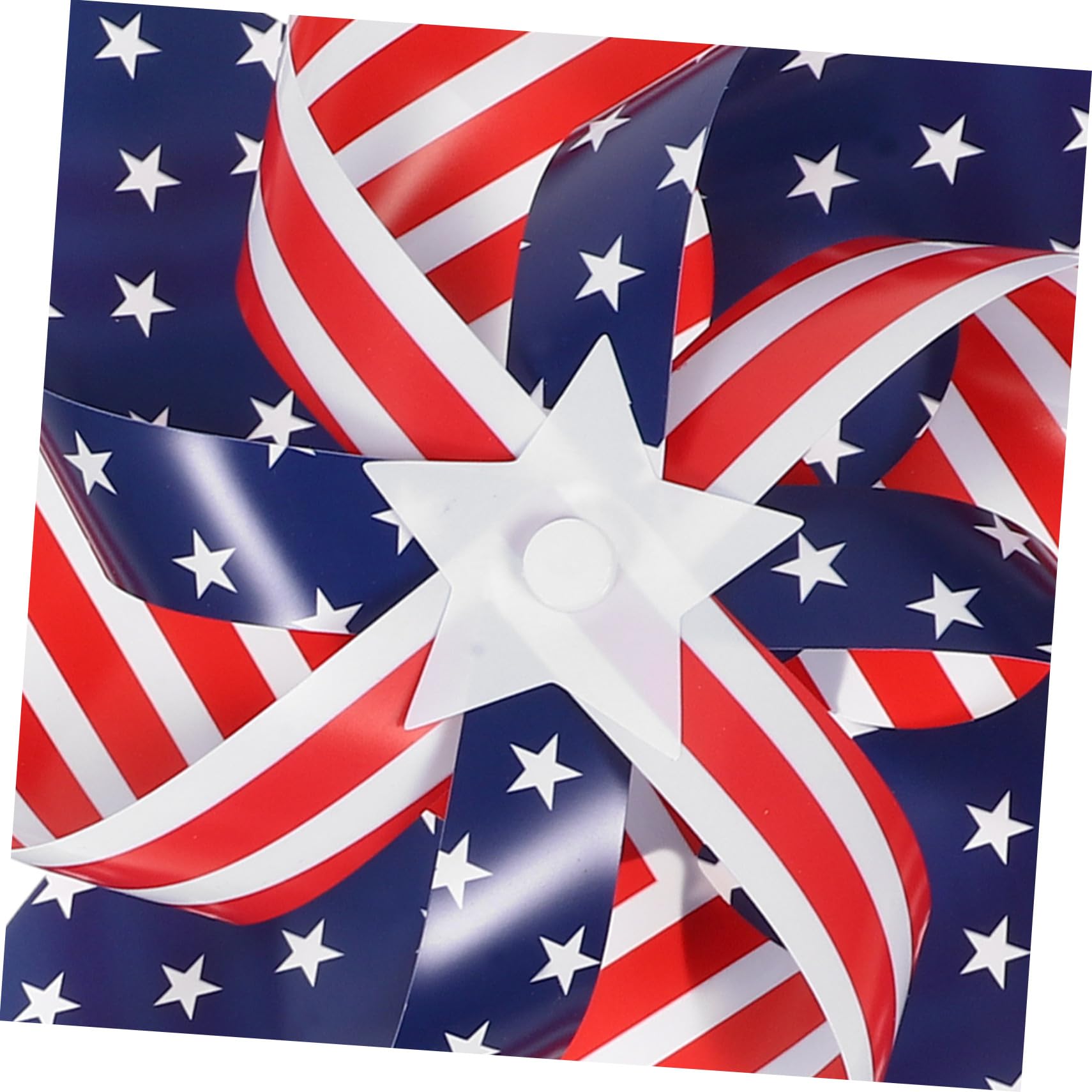 VICASKY 54 Teiliges Pinwheel Deko für Garten und Balkon Bunte Windmühlen mit Amerikanischer Flagge Wetterfeste Gartendekoration für Party Terrasse und Outdoor Atmosphäre
