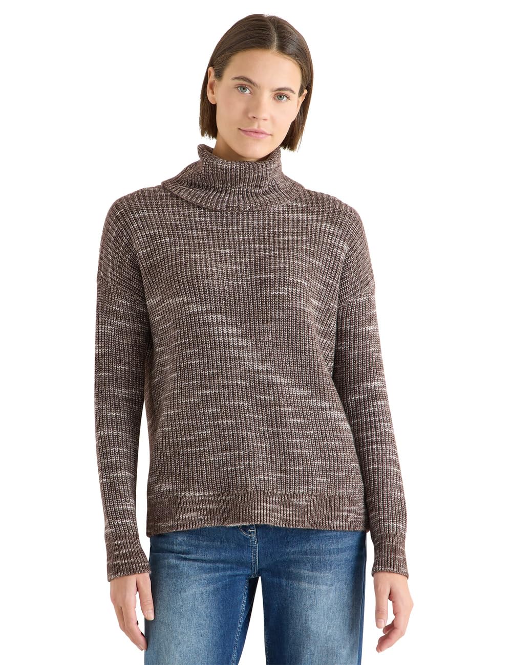 Cecil Damen Space Dye Rollkragenpullover