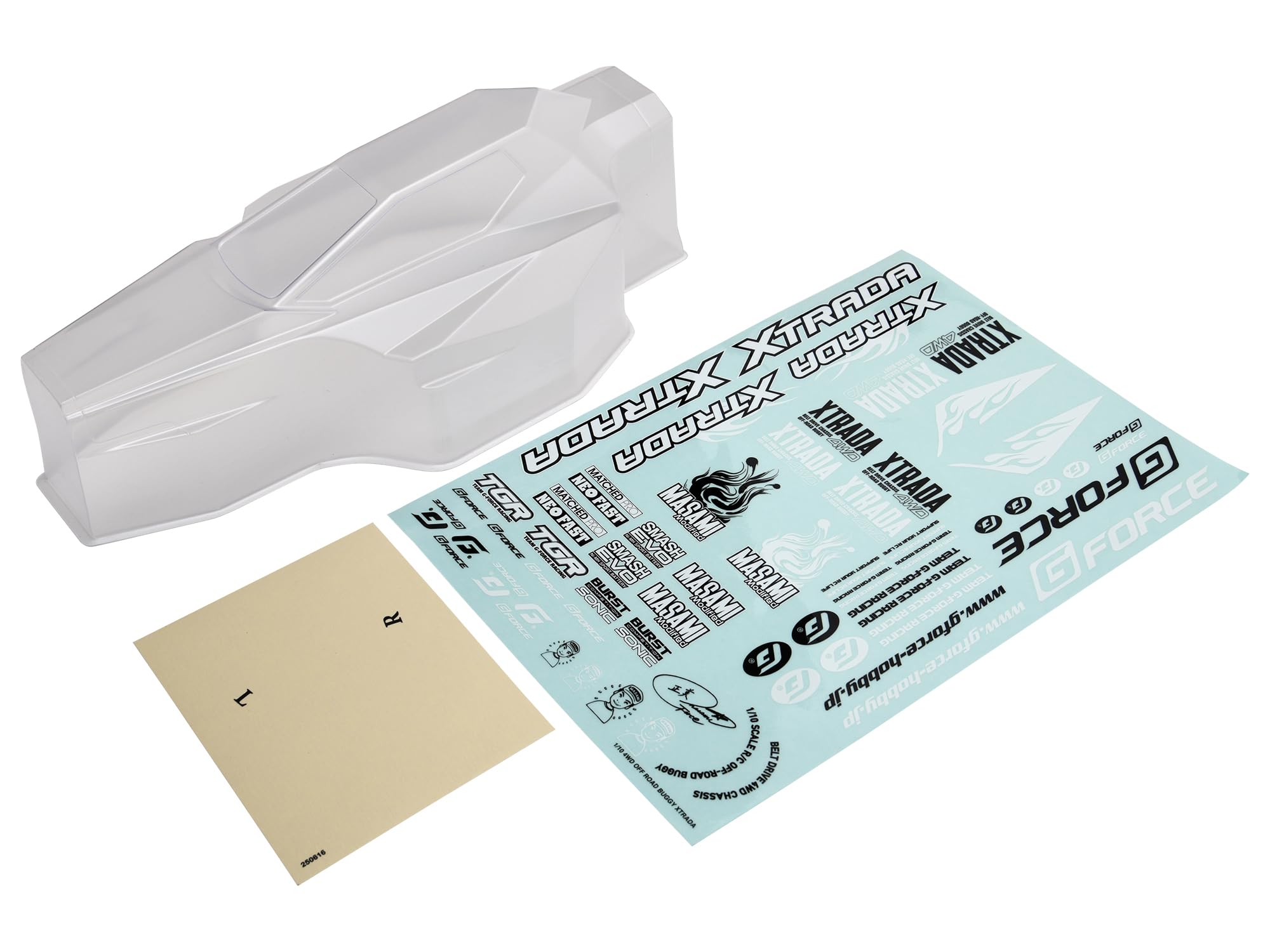 ジーフォース XTRADA 塗装済ボディ 1/10RCバギー XTRADA 4WD Buggy Kit | ドローン・ラジコン製品のジー