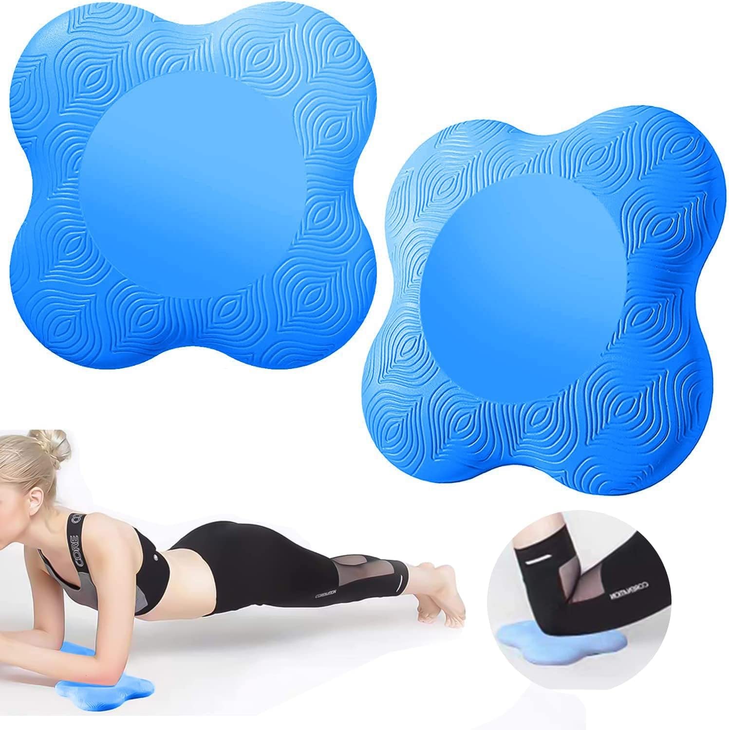 Maxxlite Yoga Knee Pad Cushions, Pack of 2 (Blue) (B0BZ11QSX9) Amazon Price History, Amazon Price Tracker