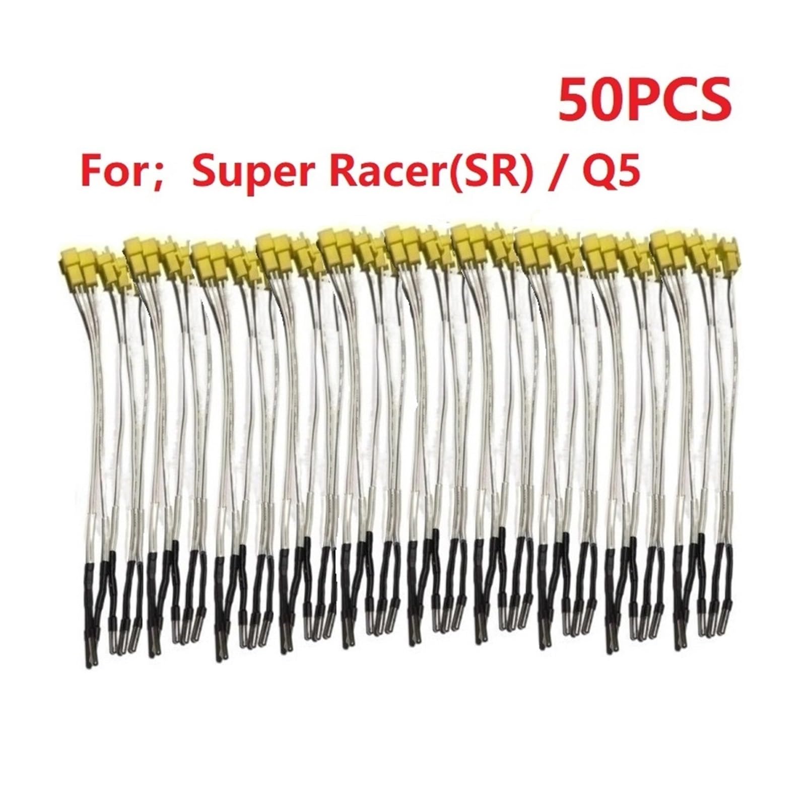 Temperature Sensor 3D Printer Accessories Q5 Thermistor 100K Effector Parts(For-SR-Q5-50PCS)
