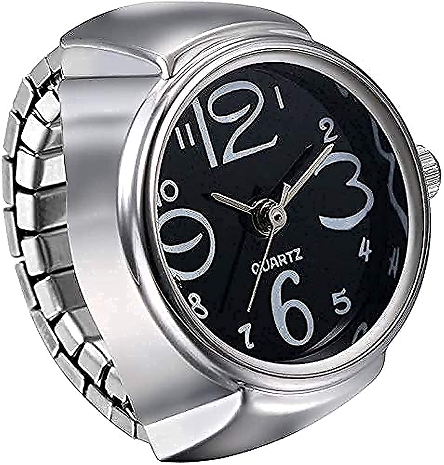 Valentine Gifts Jewellery Stylish Unisex Finger Ring Watch for Girls/Women/Men/Boys