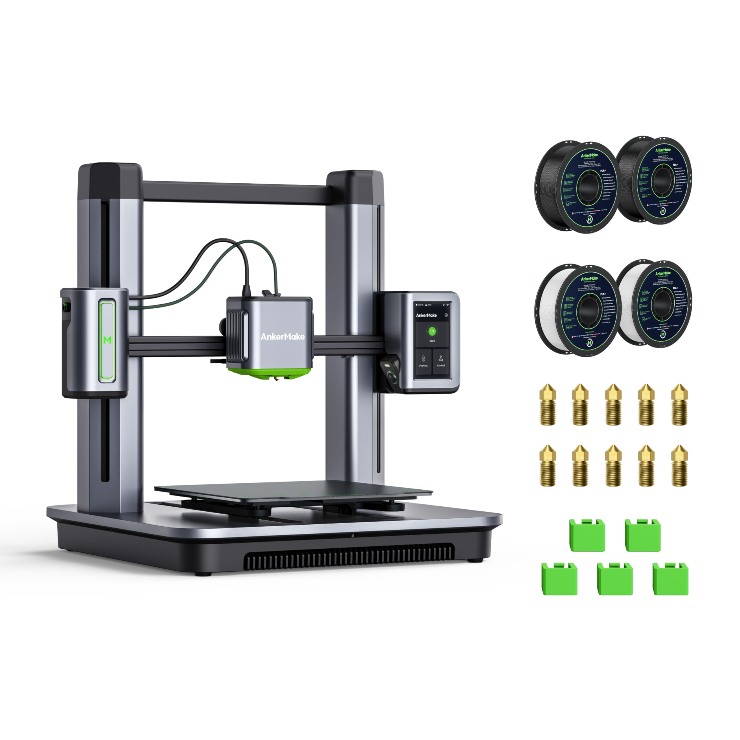 Amazon.com: The AnkerMake M5 3D Printer Bundle Comes with 4kg of