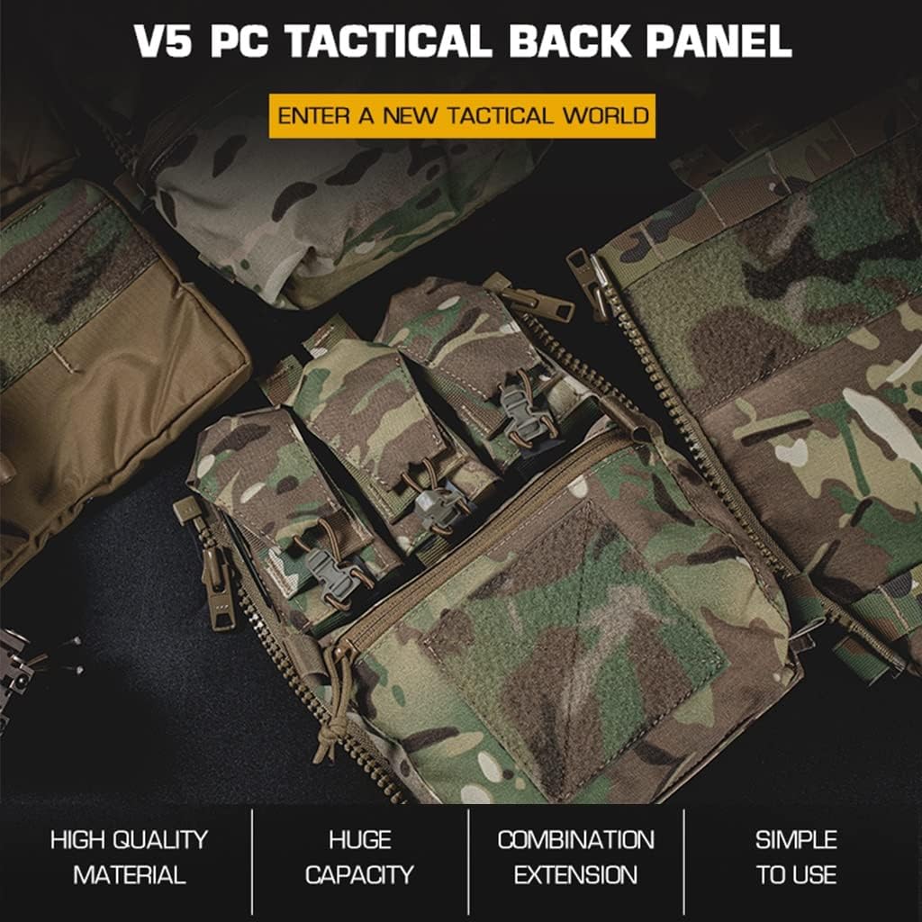 新品　FCPC V5 タイプ　プレキャリ　マルチカム　新品バックパネル　セット 新品 FCPC V5 タイプ プレキャリ バックパネル セット 新品 FCPC V5