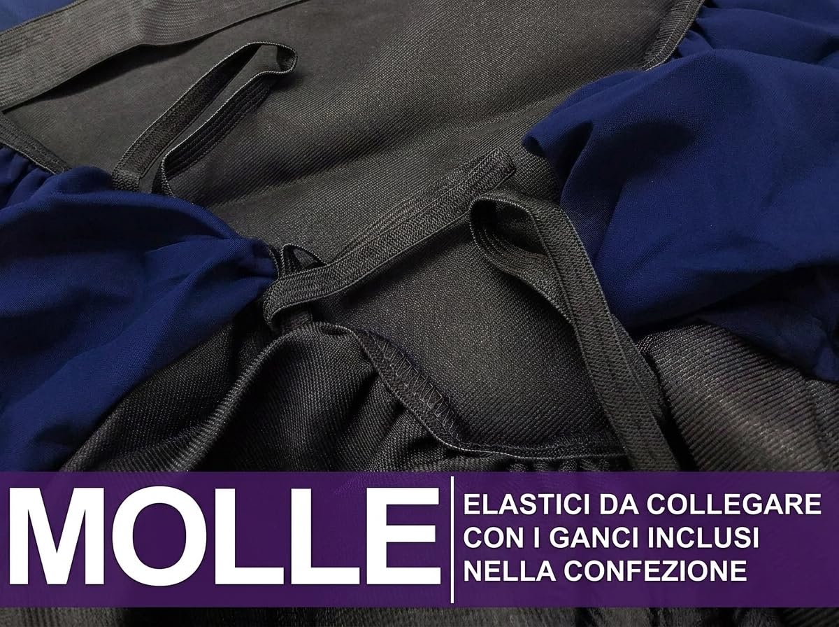 Rebeca Shop COPRISEDILI PER AUTO COMPATIBILI CON 500 MADE IN ITALY SET IN VARI COLORI (Nero/Fucsia)