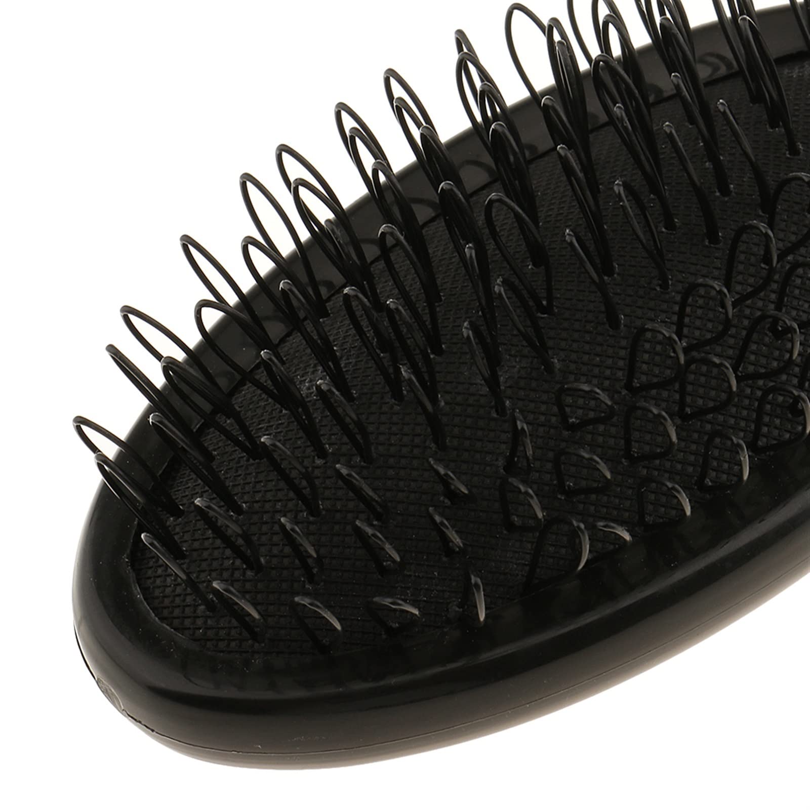 DieffematicSZ Grzebień Ring Tooth Plastic Black Wig Hairdressing Styling Hair Extension Comb