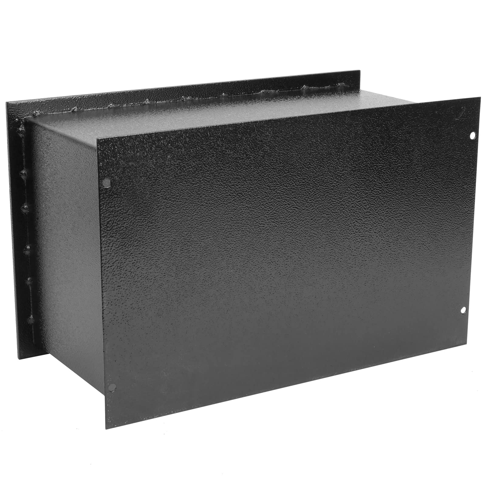 PrimeMatik BY073-VCES Unterputz-Sicherheitssafe aus Stahl mit Schlüsseln 40 x 20 x 25 cm schwarz (BY073)