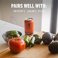 Vista 6 de Athletic Brewing Company Cerveza artesanal sin alcohol, IPA Hazy baja en calorías, combina con ensalada, pizza y postres, mezcla de lúpulo vegano