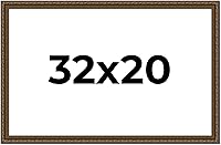 Vista 169 de Marco de fotos completo de madera dorada envejecida de 16 x 20 pulgadas con plexiglás acrílico UV, parte trasera de tablero de espuma y accesorios